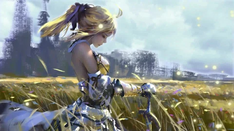 Fate Saber Field Live Wallpaper - Free Live Wallpaper