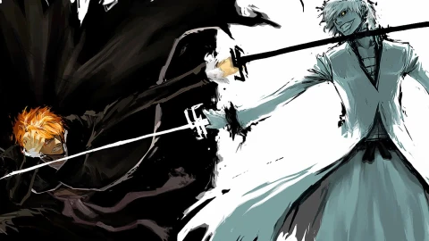 Black  And  White  Anime  Live  Wallpaper - Free Live Wallpaper