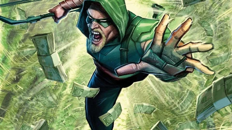 Comics  Green  Arrow  Banknotes  Live  Wallpaper - Free Live Wallpaper