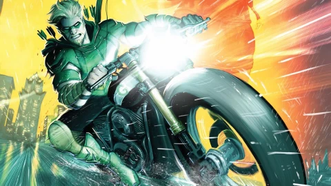 Green  Arrow  Bike  Comics  Live  Wallpaper - Free Live Wallpaper