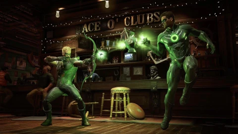 Green  Lantern  Vs  Green  Arrow  Live  Wallpaper - Free Live Wallpaper