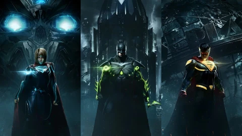 Injustice  2  Trio  Live  Desktop  Wallpaper - Free Live Wallpaper