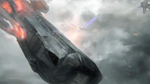 Spaceship  League  Of  Legends  Login  Live  Wallpaper - Free Live Wallpaper