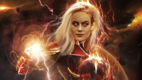 Brie  Larson  Captain  Marvel  Live  Wallpaper - Free Live Wallpaper