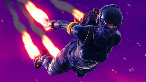 Fortnite  Elite  Agent  Skydive  4K  Live  Wallpaper - Free Live Wallpaper