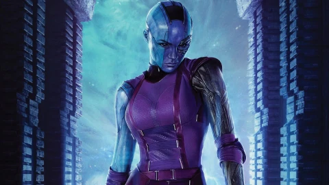 Karen  Gillan  Nebula  Guardians  Of  The  Galaxy  Live  Wallpaper - Free Live Wallpaper