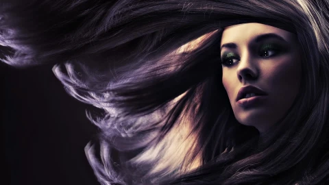 Beautiful  Babe  Face  Hairs  Live  Wallpaper - Free Live Wallpaper