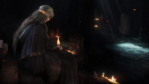 Dark  Souls  3  Firekeeper  Live  Wallpaper - Free Live Wallpaper