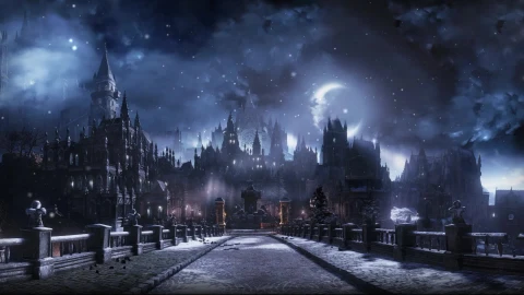 Dark  Souls  3  Night  Snow  Live  Wallpaper - Free Live Wallpaper