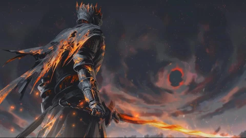 Dark  Souls  3  Soul  Of  Cinder  Live  Wallpaper - Free Live Wallpaper