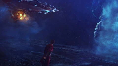 Dream  Surreal  Spaceship  Warrior  Live  Wallpaper - Free Live Wallpaper