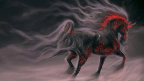 Fantasy  Evil  Unicorn  Live  Wallpaper - Free Live Wallpaper
