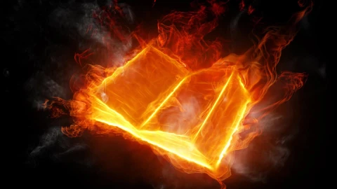 Fire  Book  Live  Wallpaper - Free Live Wallpaper