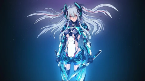 Mecha  Girl  Nitro  Effect  Live  Wallpaper  1 - Free Live Wallpaper