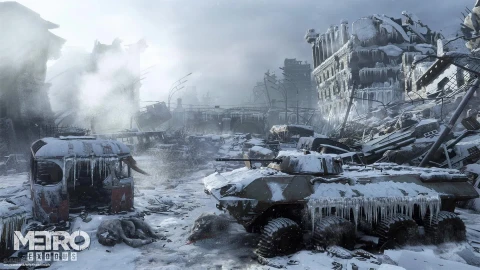 Metro  Exodus  Novosibirsk  Minimalism  Live  Wallpaper - Free Live Wallpaper