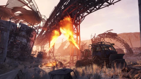 Metro  Exodus  Flame  The  Caspian  Live  Wallpaper - Free Live Wallpaper