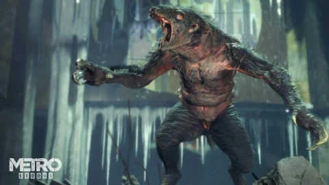 Metro  Exodus  Rat  Mutant  Minimalism  Live  Wallpaper - Free Live Wallpaper