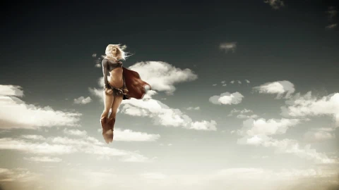 Super  Girl  Marvel  Comics  Live  Wallpaper - Free Live Wallpaper