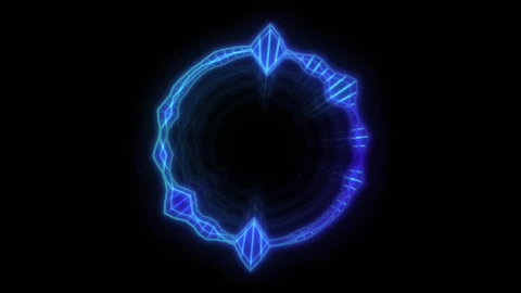 Abstract  Blue  Ring  Live  Wallpaper - Free Live Wallpaper
