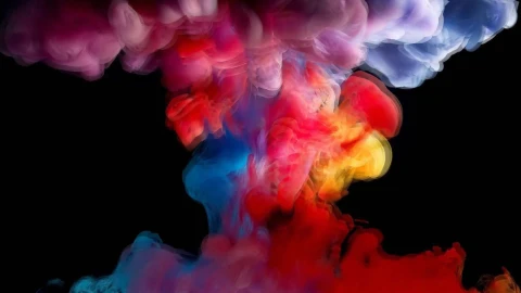 Artistic  Colorful  Smoke  Live  Wallpaper - Free Live Wallpaper