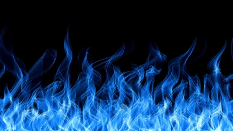 Blue  Flame  Abstract  2K  Live  Wallpaper - Free Live Wallpaper