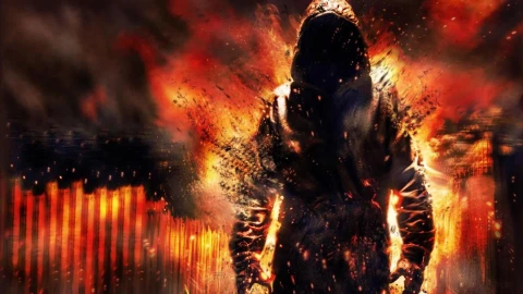 Fantasy  Artwork  Human  In  Fire  Live  Wallpaper - Free Live Wallpaper