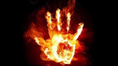 Fire  Hand  Fantasy  Livev  Wallpaper - Free Live Wallpaper