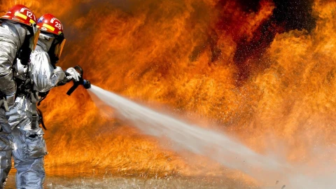 Fireman  Flame  Water  Live  Wallpaper - Free Live Wallpaper