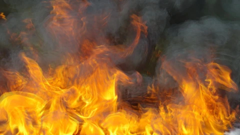 Flame  And  Dark  Smoke  4K  Live  Wallpaper - Free Live Wallpaper