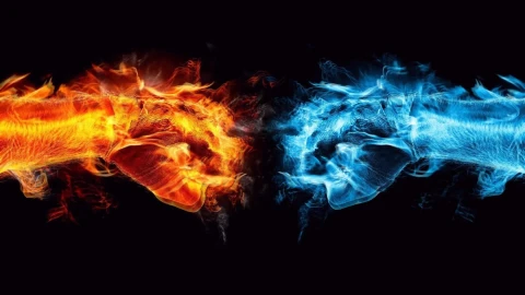 Red  Vs  Blue  Fist  Live  Wallpaper - Free Live Wallpaper