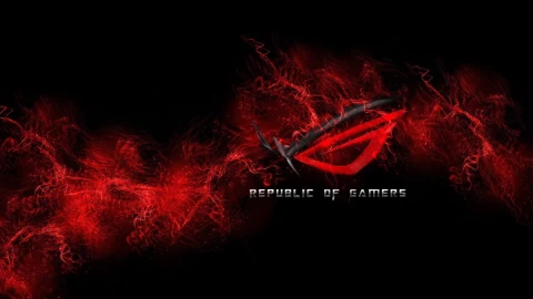 Republic  Of  Gamers  Logo  Live  Wallpaper - Free Live Wallpaper