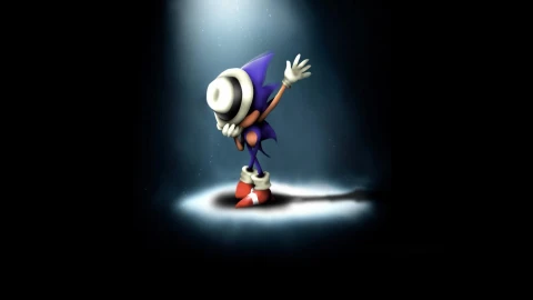 Sonic  Michael  Jackson  Hat  Live  Wallpaper - Free Live Wallpaper