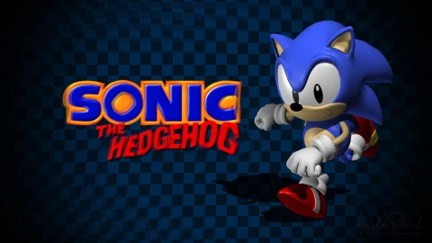 Sonic  The  Hedgenog  Abstract  Shapes  Live  Wallpaper - Free Live Wallpaper