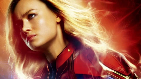 Captain  Marvel  Brie  Larson  Live  Wallpaper - Free Live Wallpaper