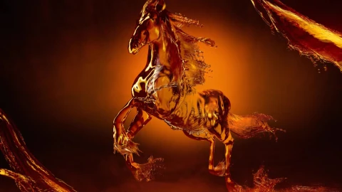 Liquid  Horse  2K  Live  Wallpaper - Free Live Wallpaper
