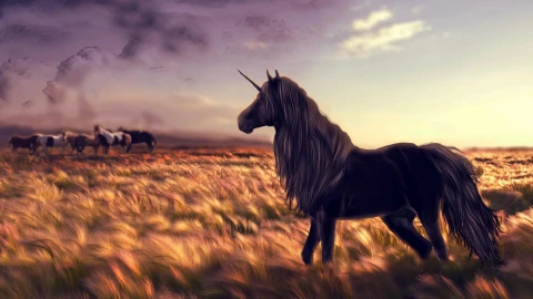 Unicorn  Horses  Fantasy  World  2K  Live  Wallpaper - Free Live Wallpaper