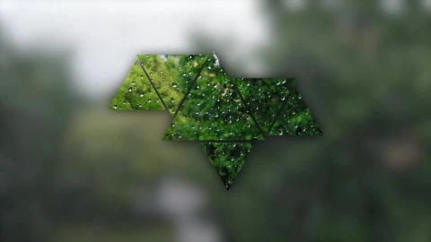 Modern Triangle Rain Live Wallpaper - Free Live Wallpaper