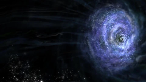Blue Space Blackhole Free Live Wallpaper - Free Live Wallpaper