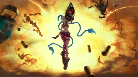 Legends of Runeterra Jinx Live Wallpaper - Free Live Wallpaper