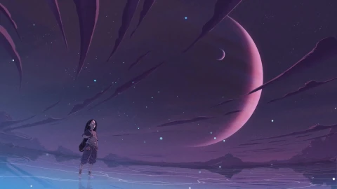 Girl In Flood With Planes HD Live Wallpaper - Free Live Wallpaper