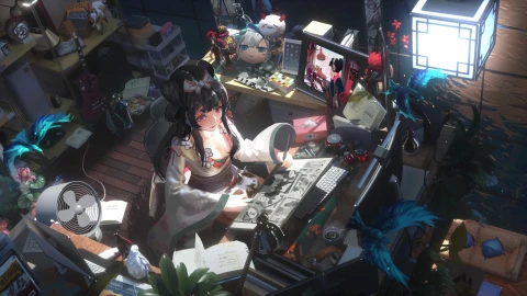 4K Anime Onmyoji Game Girl Live Wallpaper - Free Live Wallpaper
