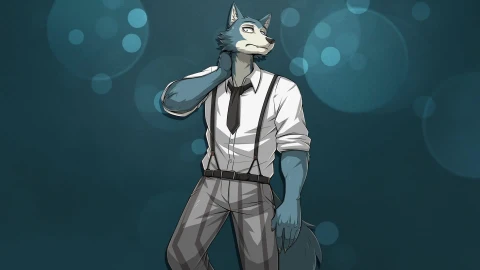 Anime Beastars Legoshi Wolf Live Wallpaper - Free Live Wallpaper