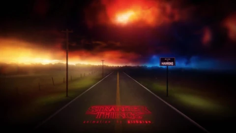 VFX Art Scene   Stranger Things Animated Windows - Free Live Wallpaper