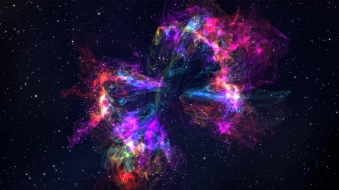 Rainbow Nebula 4K Animated Windows - Free Live Wallpaper