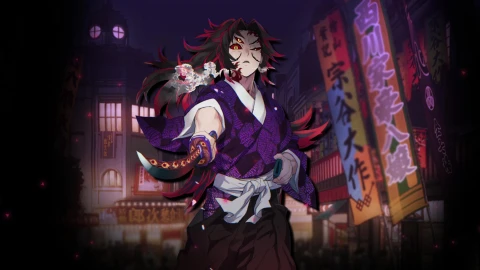 Demon Slayer Kokushibou 4K Live Wallpaper - Free Live Wallpaper