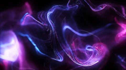 Violet Glow Mix Particles Live Wallpaper - Free Live Wallpaper