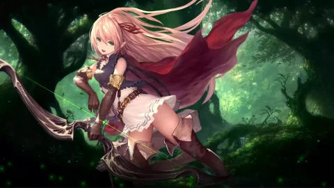 Arisa Sylvan Archer From Shadowverse Live Wallpaper - Free Live Wallpaper
