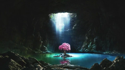 Beautiful Sakura Tree of life Animated Wallpaper - Free Live Wallpaper