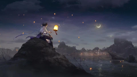 Xiao Lantern Festival Genshin Impact Live Wallpaper - Free Live Wallpaper