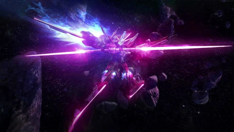 Anime ZGMF X19A Infinite Justice Gundam 4K Live Wallpaper - Free Live Wallpaper